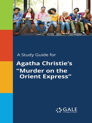 cover image of A Study Guide for Agatha Christie's "Murder on the Orient Express"